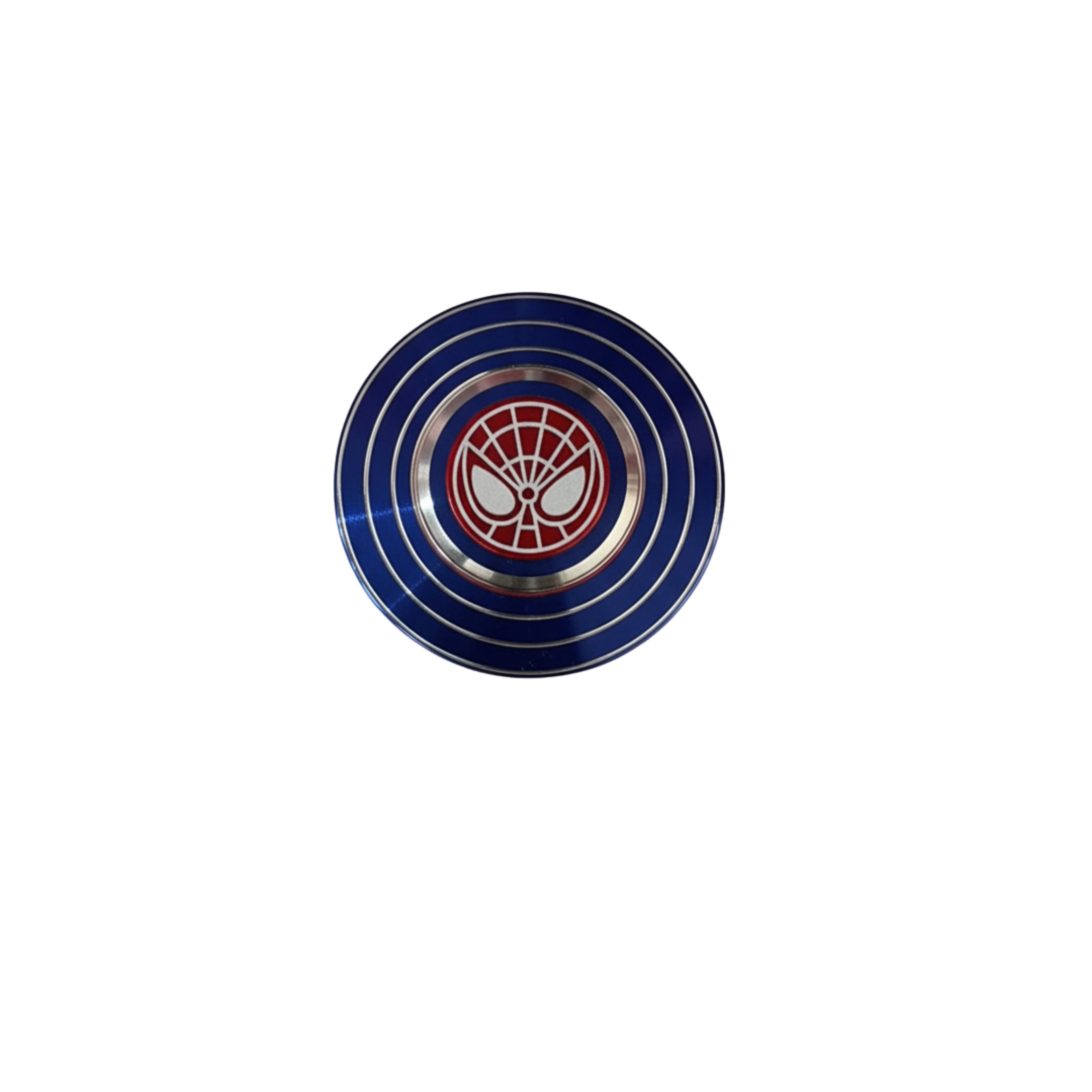 BLUE SPIDER-MAN METAL SPINNER