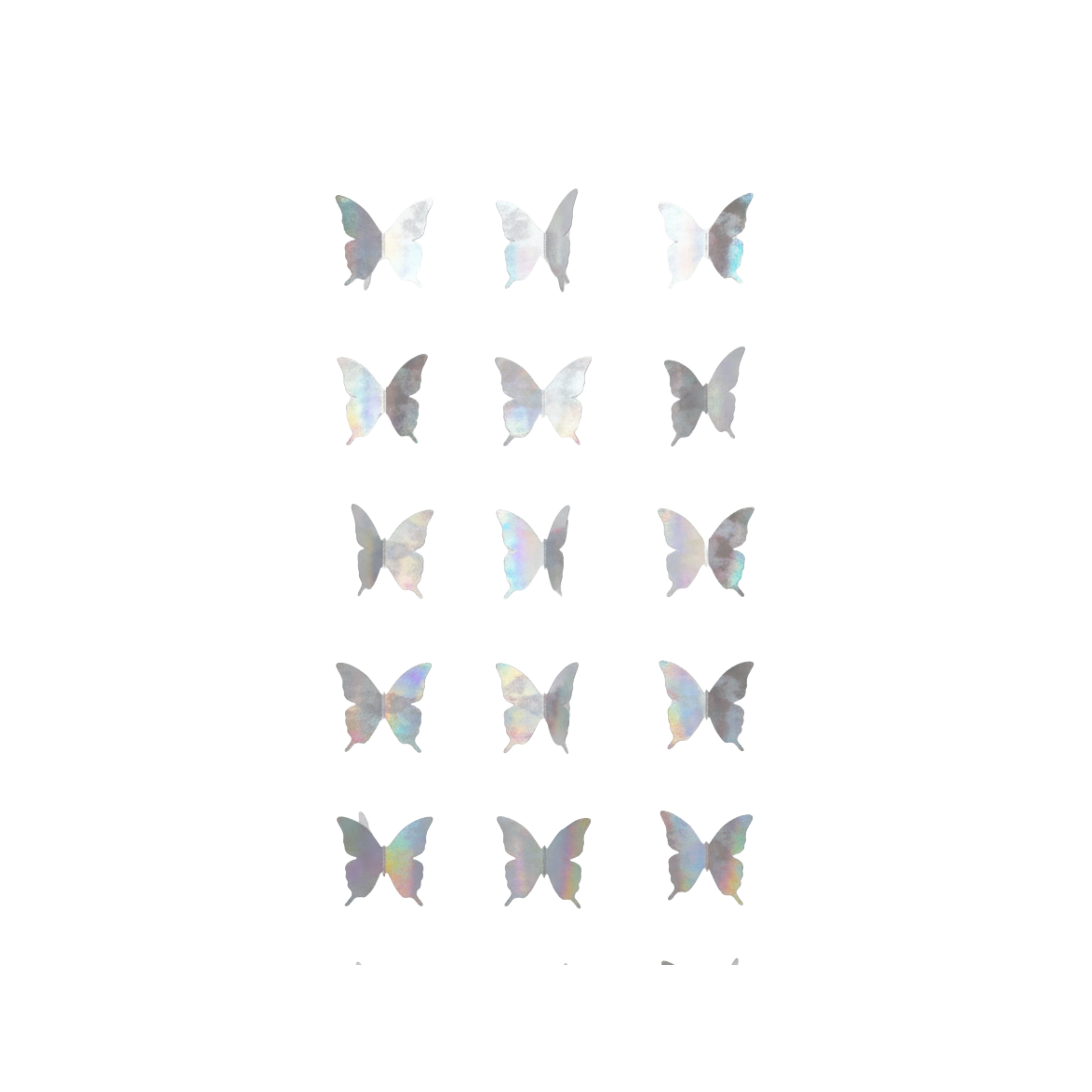 BUTTERFLY HANGINAS SILVER