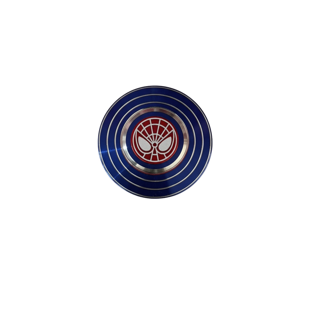 BLUE SPIDER-MAN METAL SPINNER