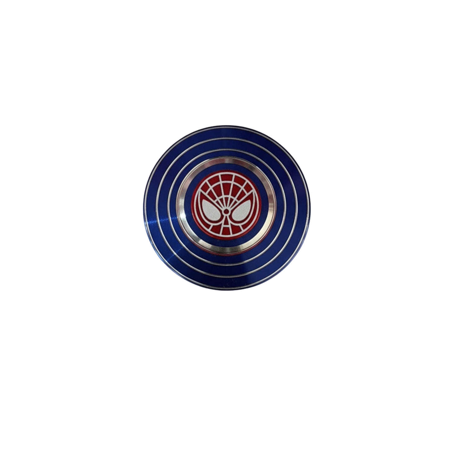 BLUE SPIDER-MAN METAL SPINNER