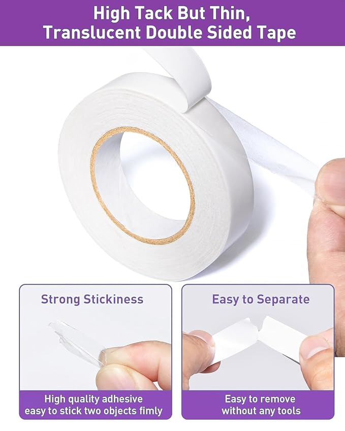HIGH STRENGTH DOUBLE SIDED TISSUE TAPE