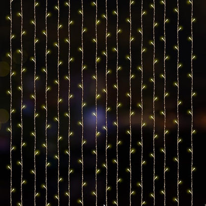 DECORATIVE LED LIGHTS 15M (WARM WHITE)