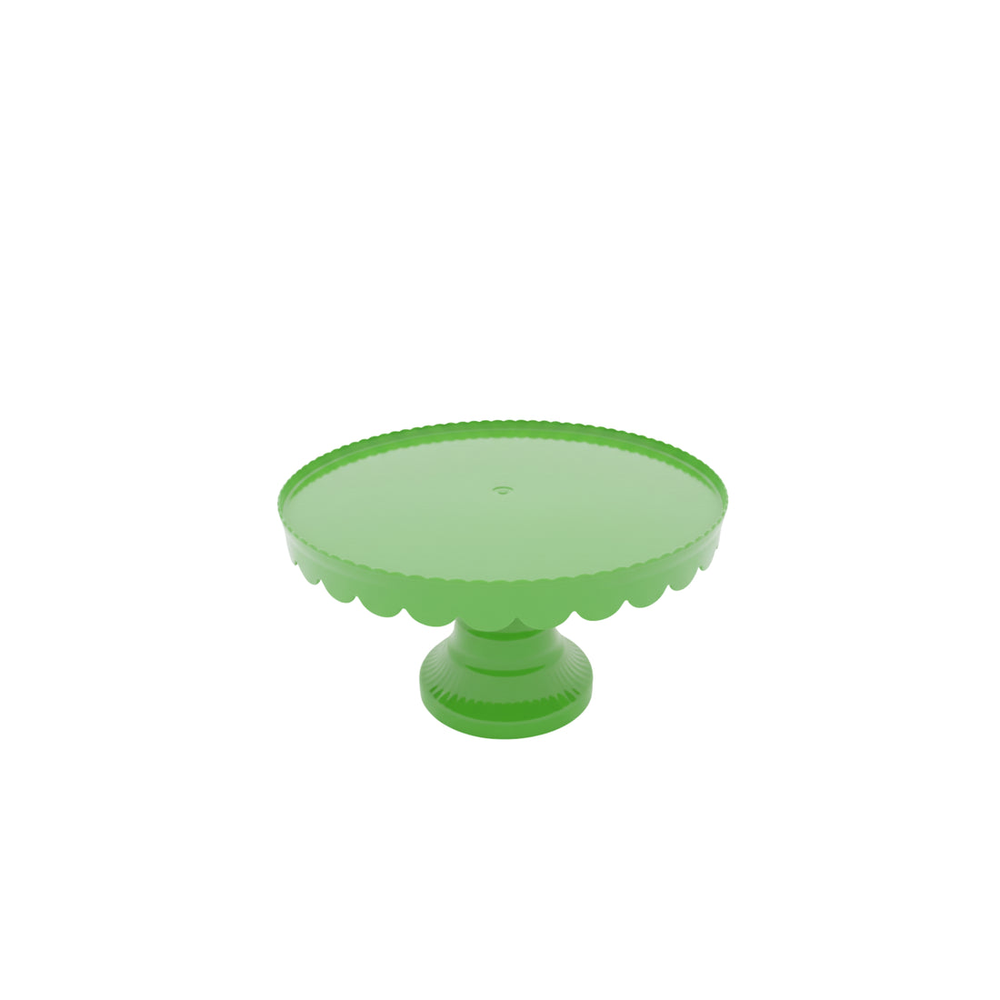 PLASTIC CAKE STAND 121n -GREEN