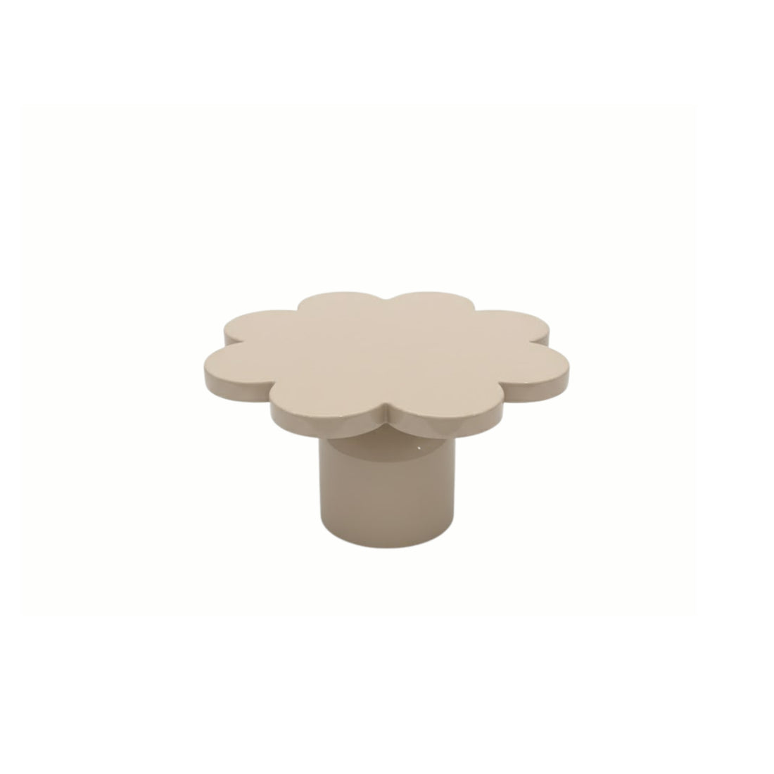 FLOWER SHAPED BEIGE CAKE STAND