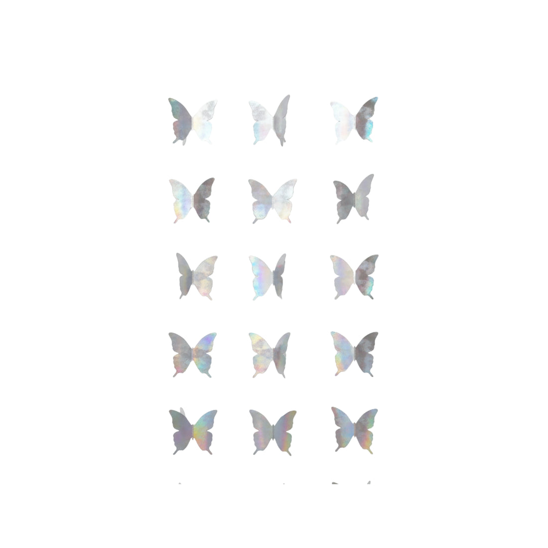 BUTTERFLY HANGINAS SILVER