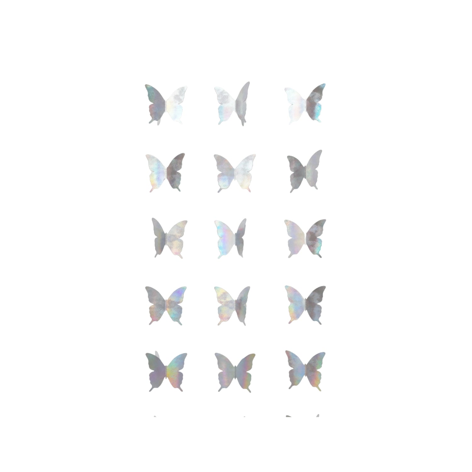 BUTTERFLY HANGINAS SILVER