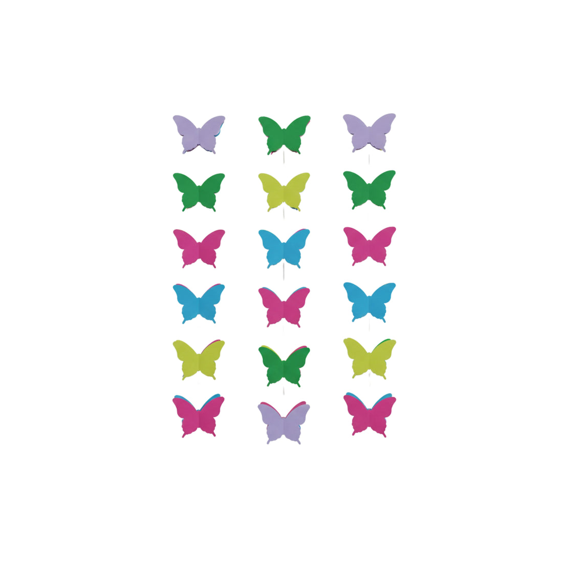BUTTERFLY HANGINAS MULTICOLOR