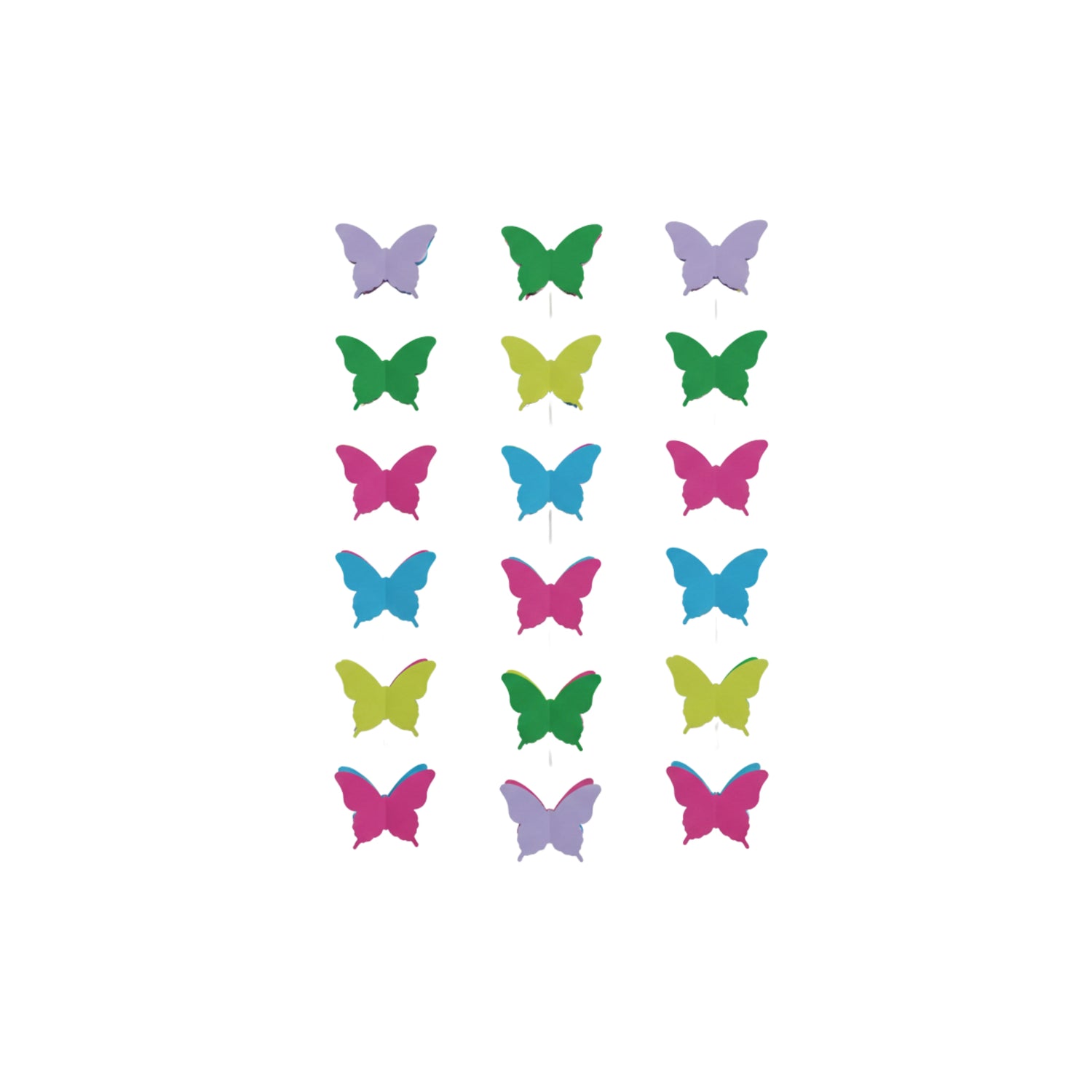 BUTTERFLY HANGINAS MULTICOLOR