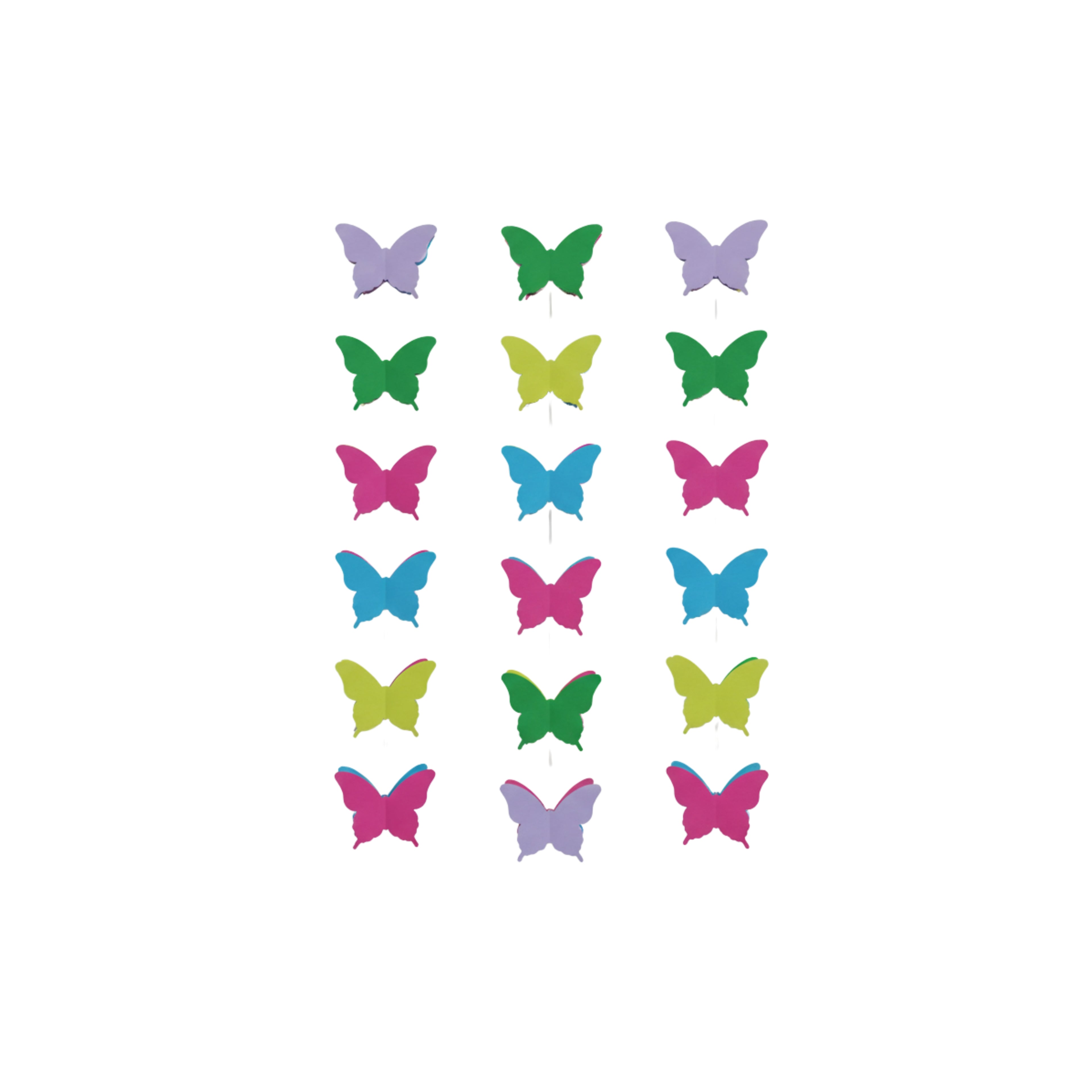 BUTTERFLY HANGINAS MULTICOLOR