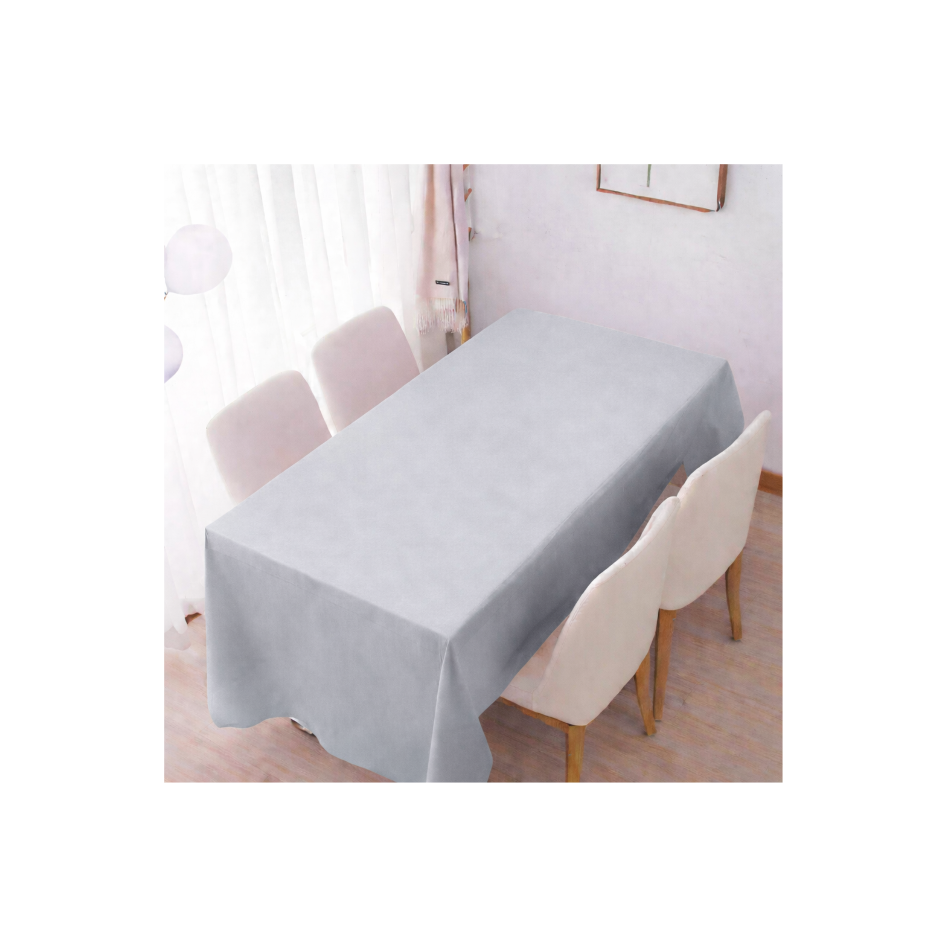 REUSABLE TABLE COVER - GREY