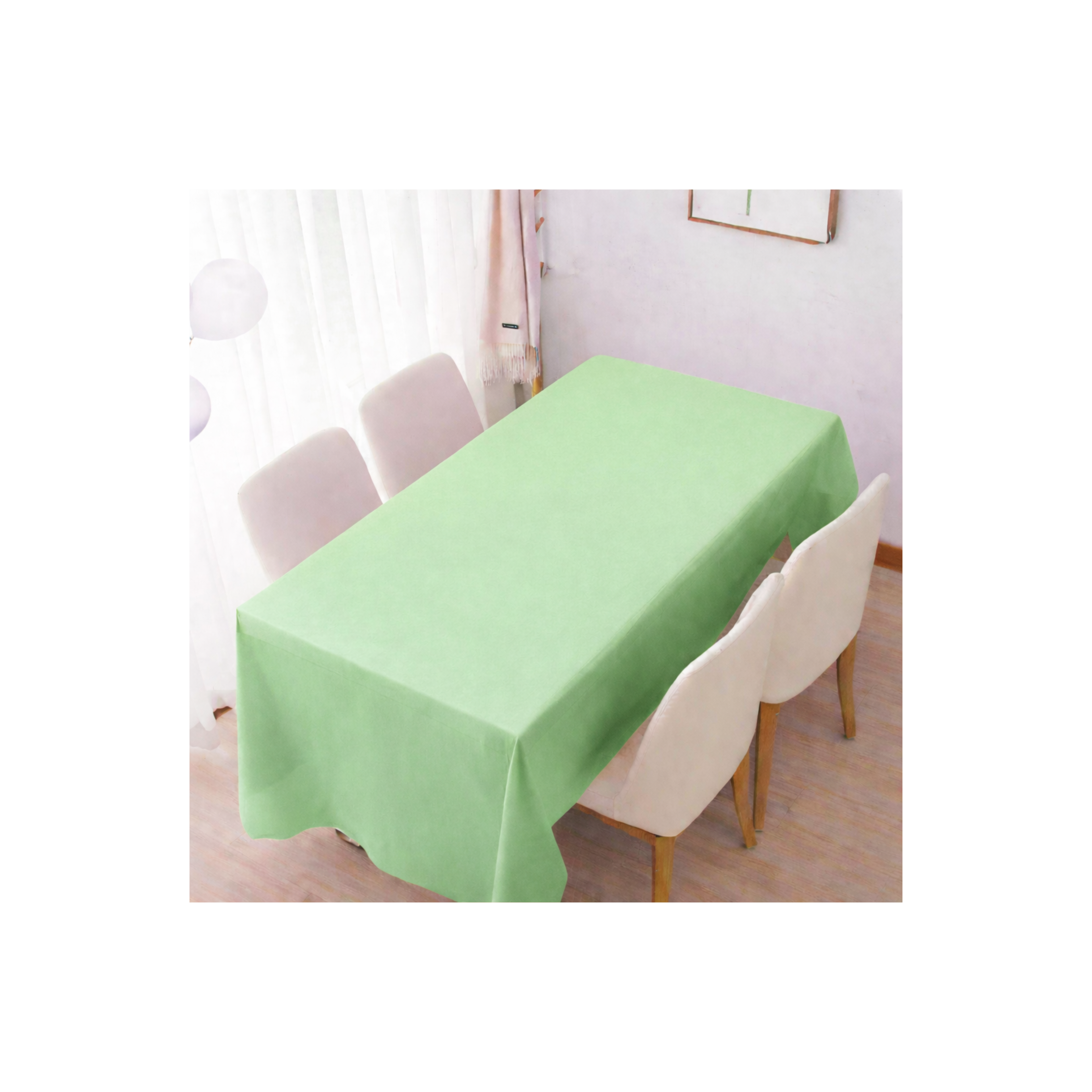 REUSABLE TABLE COVER - GREEN