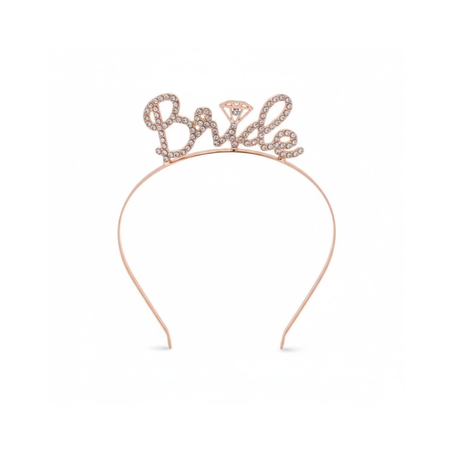 BRIDE METAL ROSE GOLD CROWN
