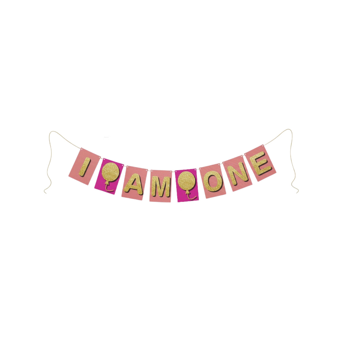 I AM ONE- PINK BANNER