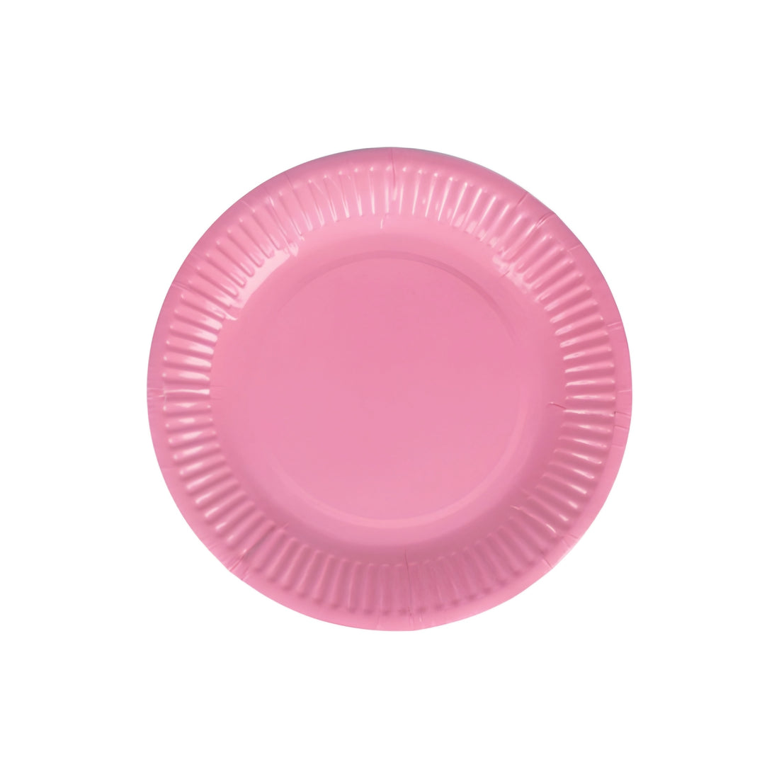 SOLID PARTY PLATE - PINK (10 PCS)
