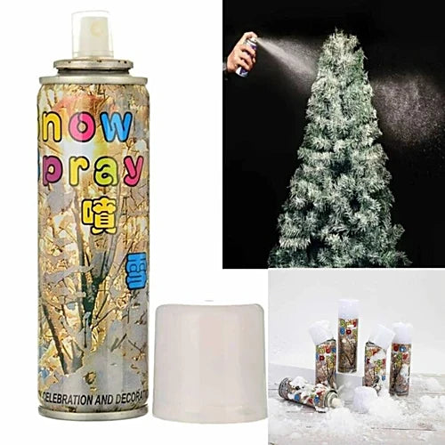 SNOW SPRAY FOR DECORATION AND PARTIES